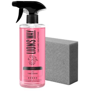 TIRE SHINE 500 ML - Renovador de Plásticos y Neumáticos