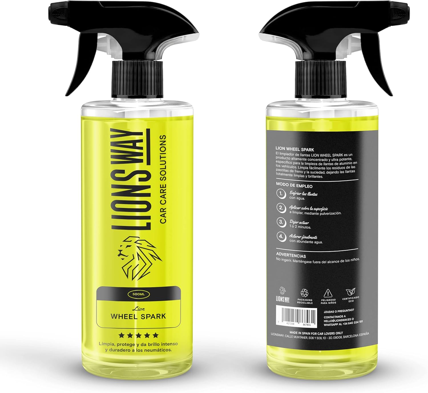 WHEEL SPARK ALKA 1L - Limpiallantas - Imagen 7