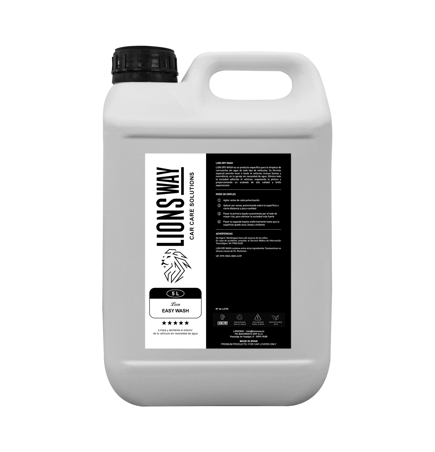 EASY WAX 5L – Cera Protectora de Carnauba