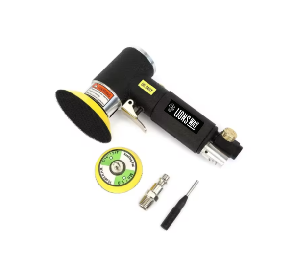 PULIDORA NEUMÁTICA ORBITAL PARA FAROS
